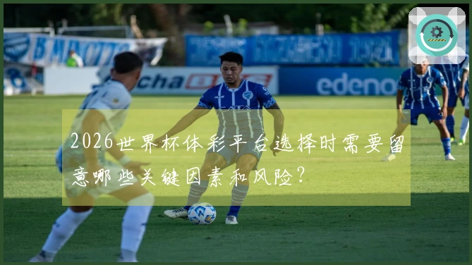 2026世界杯体彩平台选择时需要留意哪些关键因素和风险？
