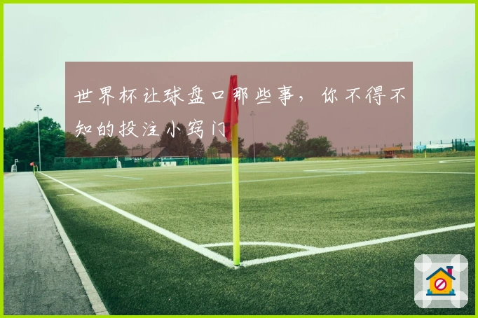 世界杯让球盘口那些事，你不得不知的投注小窍门