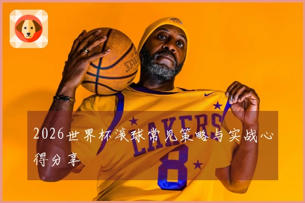 2026世界杯滚球常见策略与实战心得分享