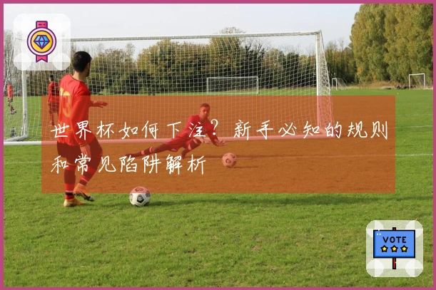 世界杯如何下注？新手必知的规则和常见陷阱解析